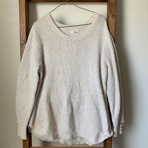 Maurices Cream Knit Sweater